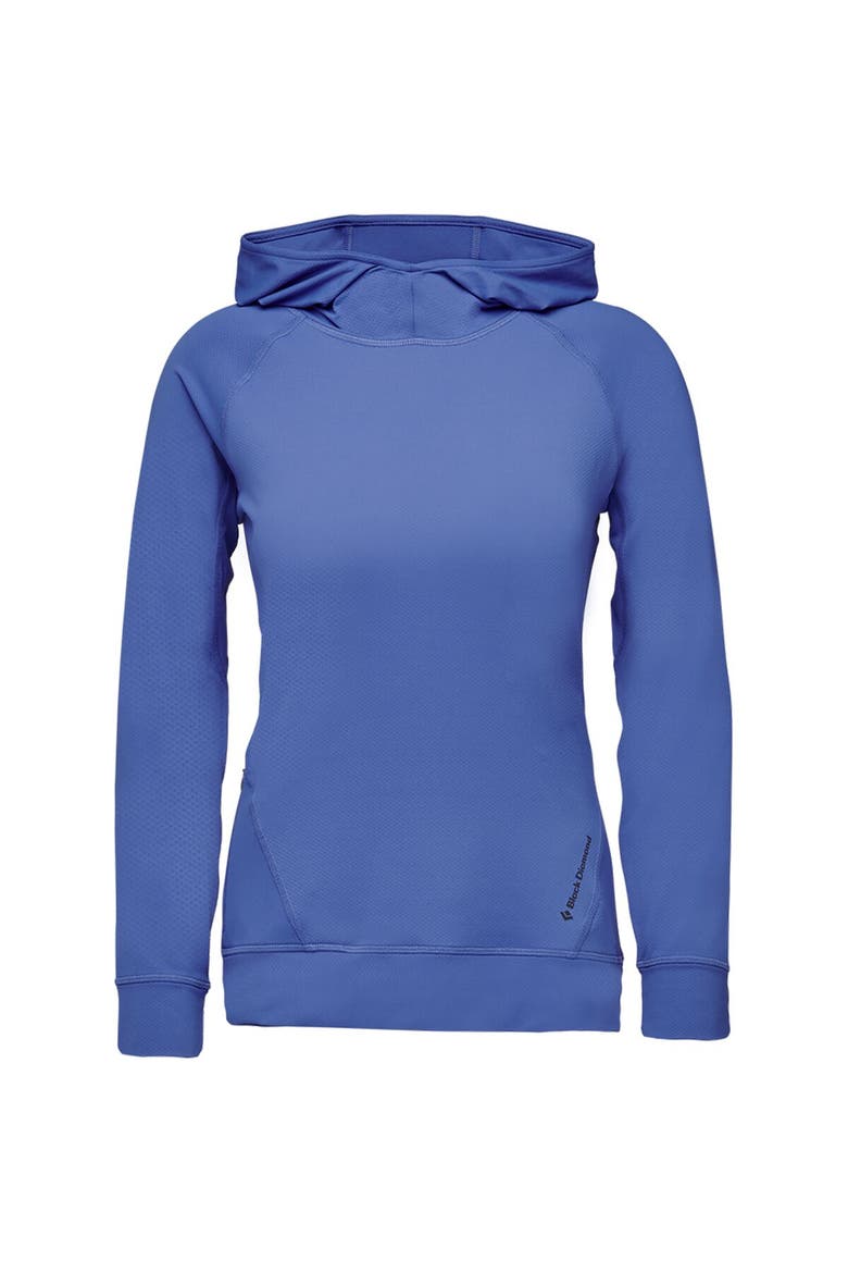 Alpenglow Hooded Long-Sleeve Shirt - Women's, Alternate, color, Clean Blue
