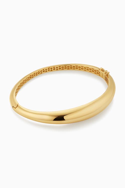 Oradina 14k Gold The Archie Bangle