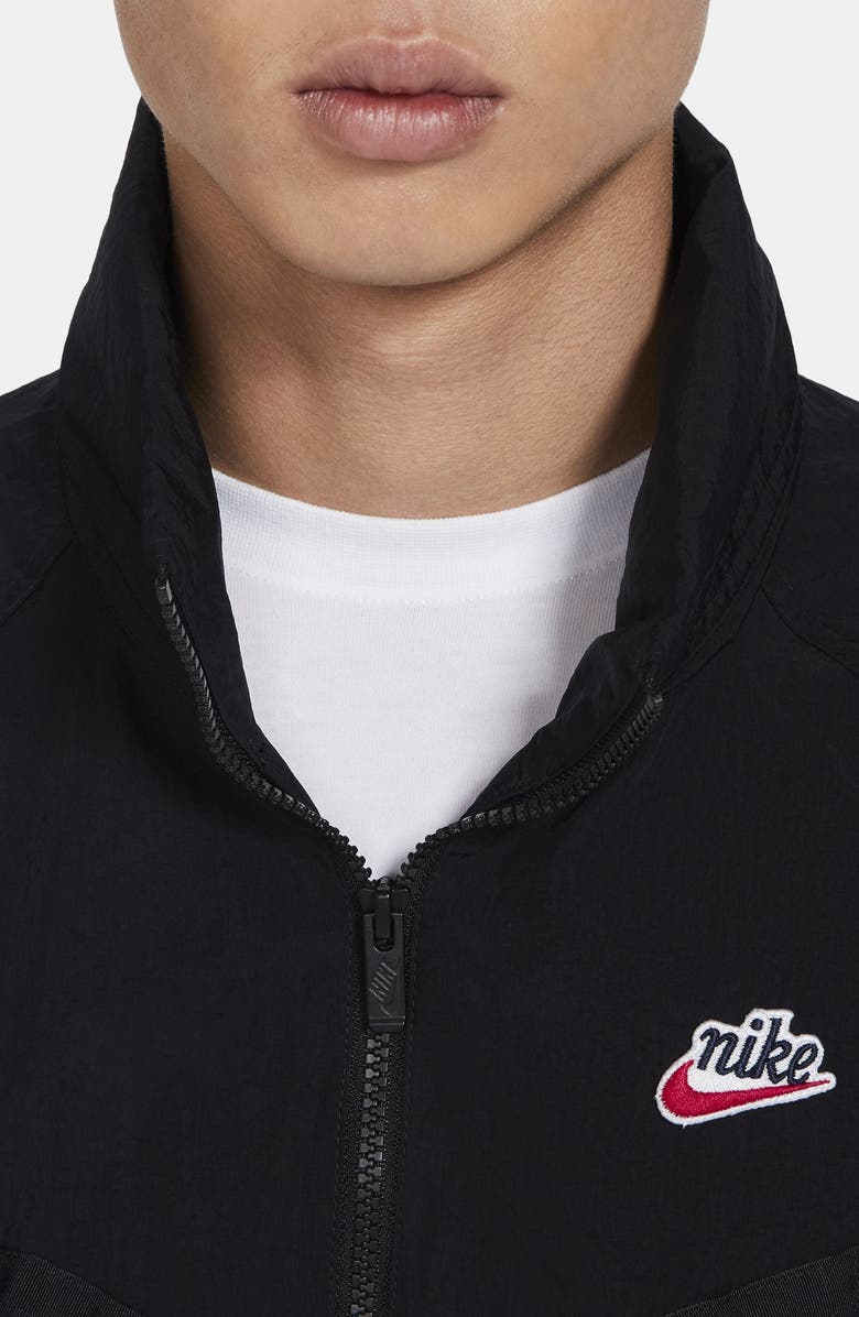 Nike Sportswear Heritage Windrunner Hooded Half Zip Jacket, Alternate, color, 