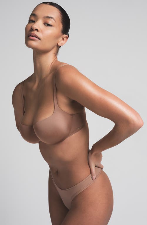 Skims Ultimate Push-up Balconette Bra In Sienna