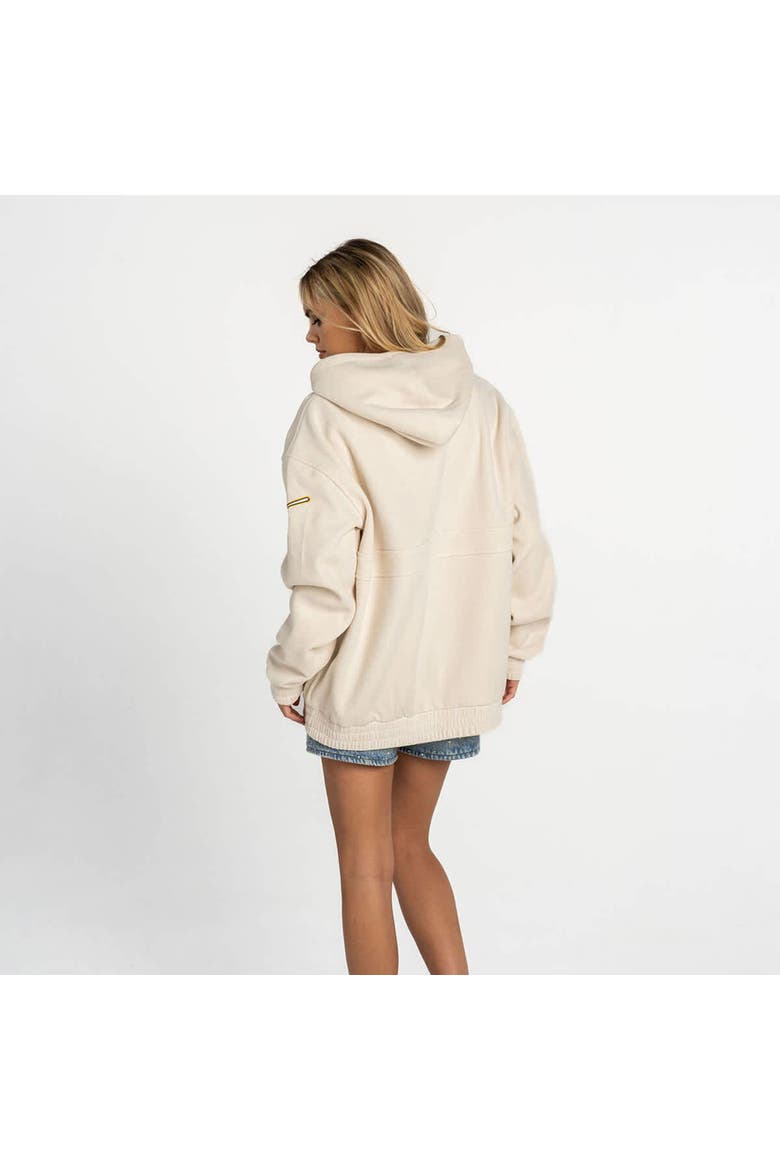 Women's The Wild Collective  Cream San Diego Padres Oversized Cord Hoodie, Alternate, color, Cream