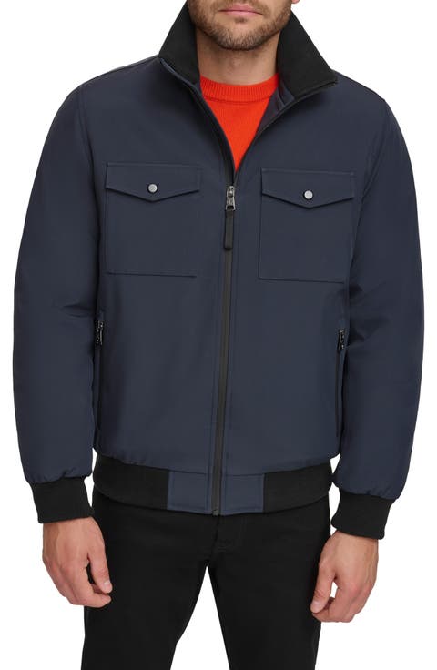 Water Resistant Flextech Stretch Bomber Jacket