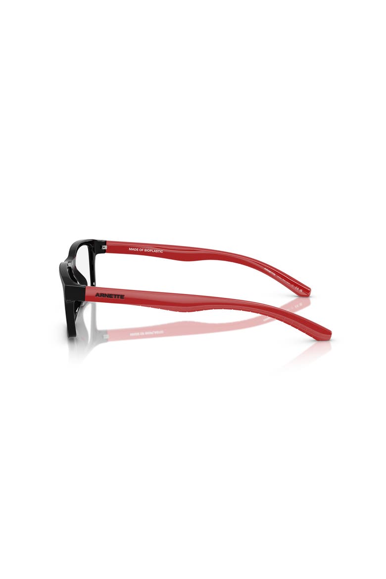 52mm Rectangle optical glasses, Alternate, color, Black