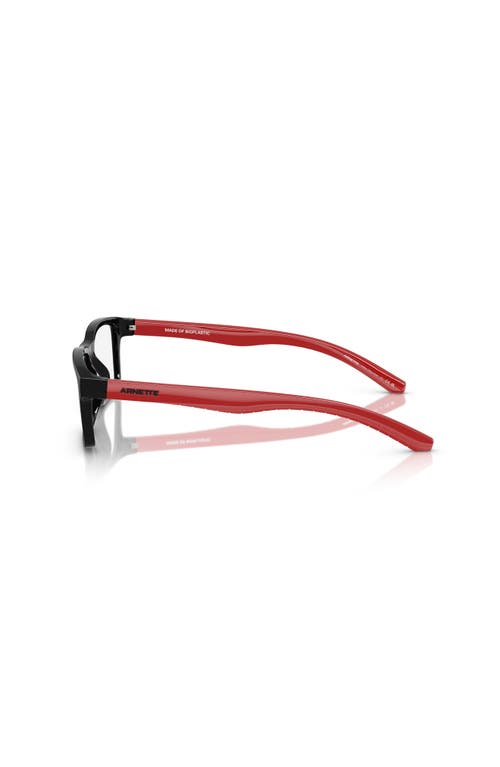 Arnette 54mm Rectangle Optical Glasses In Black
