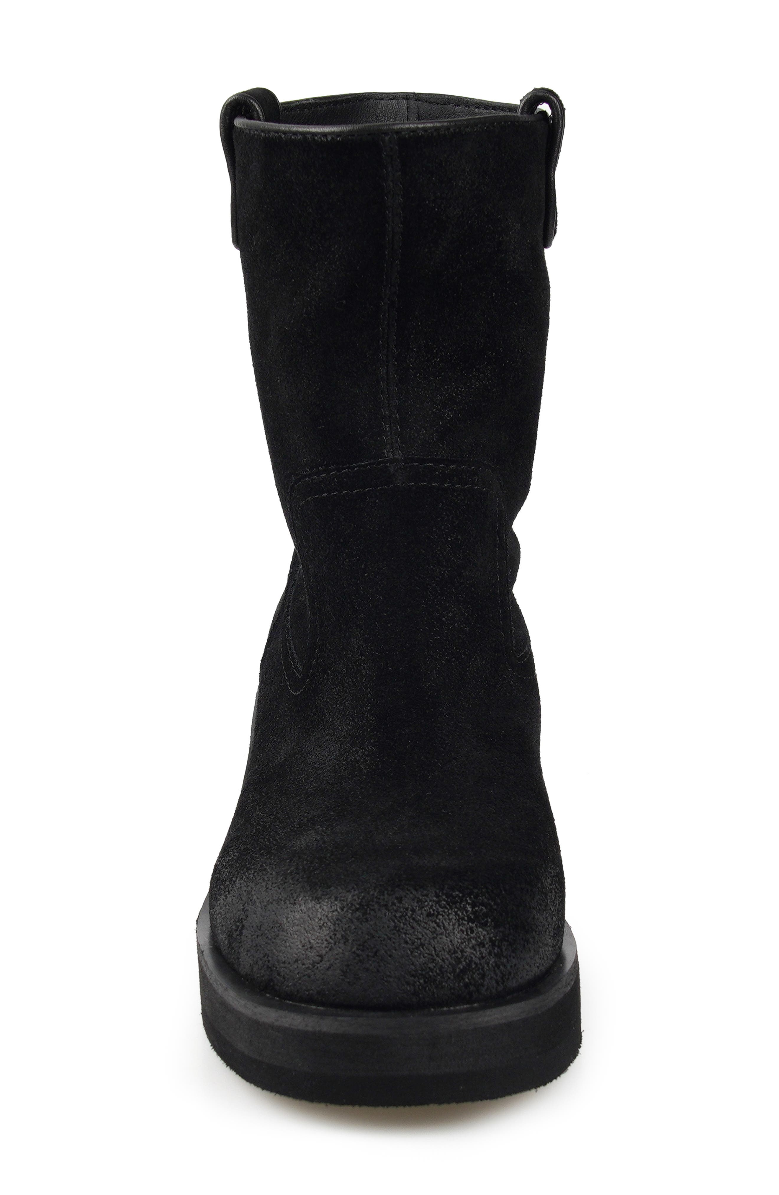 Candie's Ciarra Western Bootie, Alternate, color, Black
