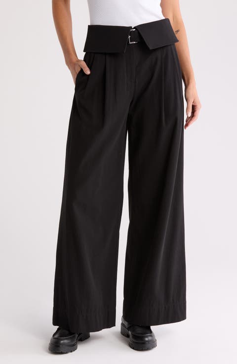 Emma Cotton Wide Leg Pants