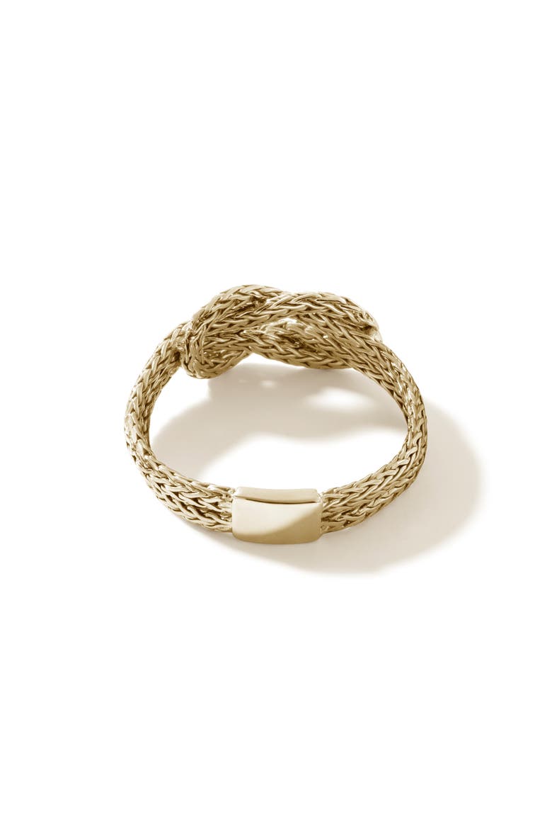 Love Knot Ring, 3.6mm, Alternate, color, GOLD