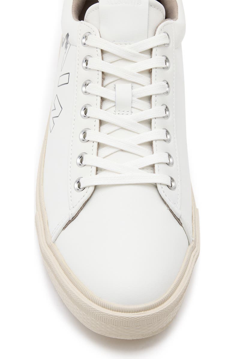 AllSaints Saint Leather Low Top Sneaker, Alternate, color,