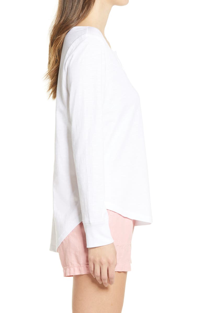 Caslon<sup>®</sup> Ribbon Henley Shirt, Alternate, color, 