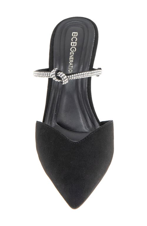 Bcbg Berla Mary Jane Pointed Toe Mule In Black