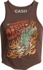 Merch Traffic Johnny Cash Graphic Tank