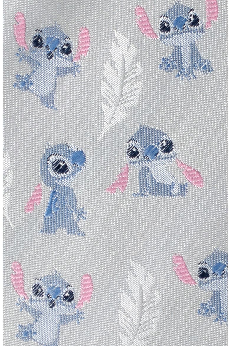 Stitch Tie & Lapel Pin Set, Alternate, color, BLUE