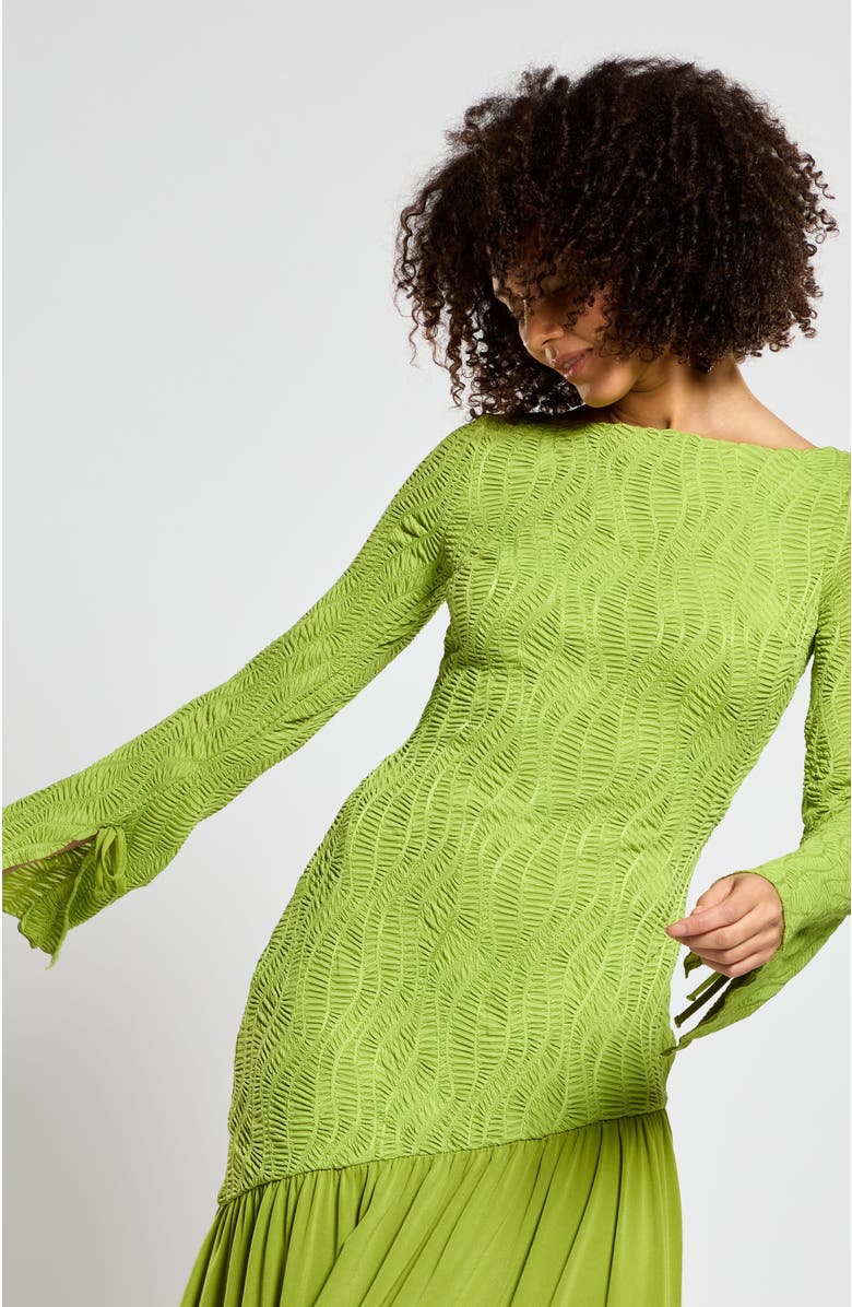 Daska Meissa Dress, Alternate, color, Olive