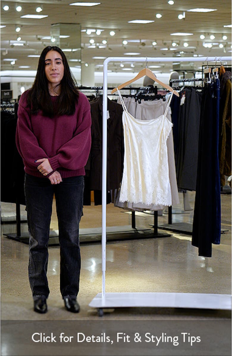 Carolina Jacquard Satin Top, sales video thumbnail