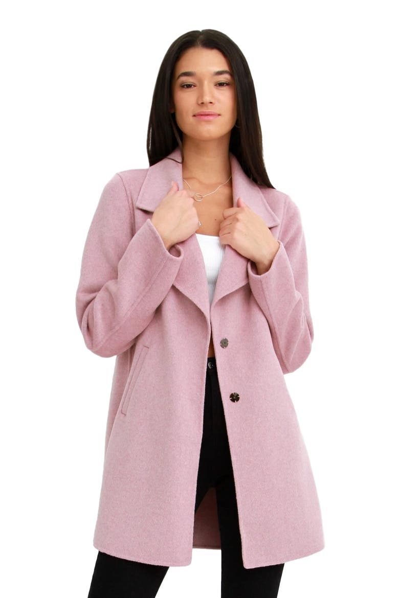 Ex-Boyfriend Wool Blend Oversized Jacket, Alternate, color, Lilac