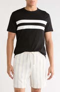 DENIM AND FLOWER Stripe Knit T-Shirt