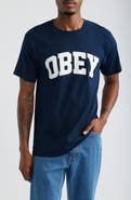 Obey Collegiate Graphic T-Shirt