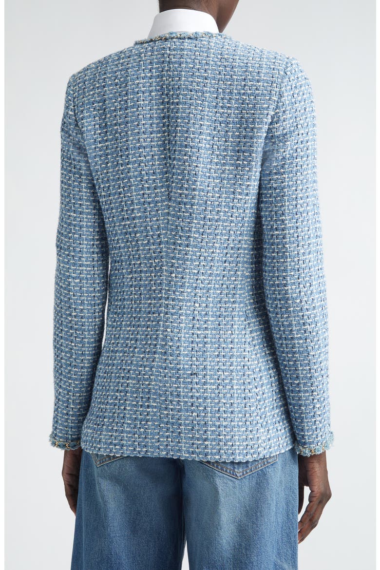 Vilette Tweed Jacket, Alternate, color, DENIM BLUE/ MIDNIGHT