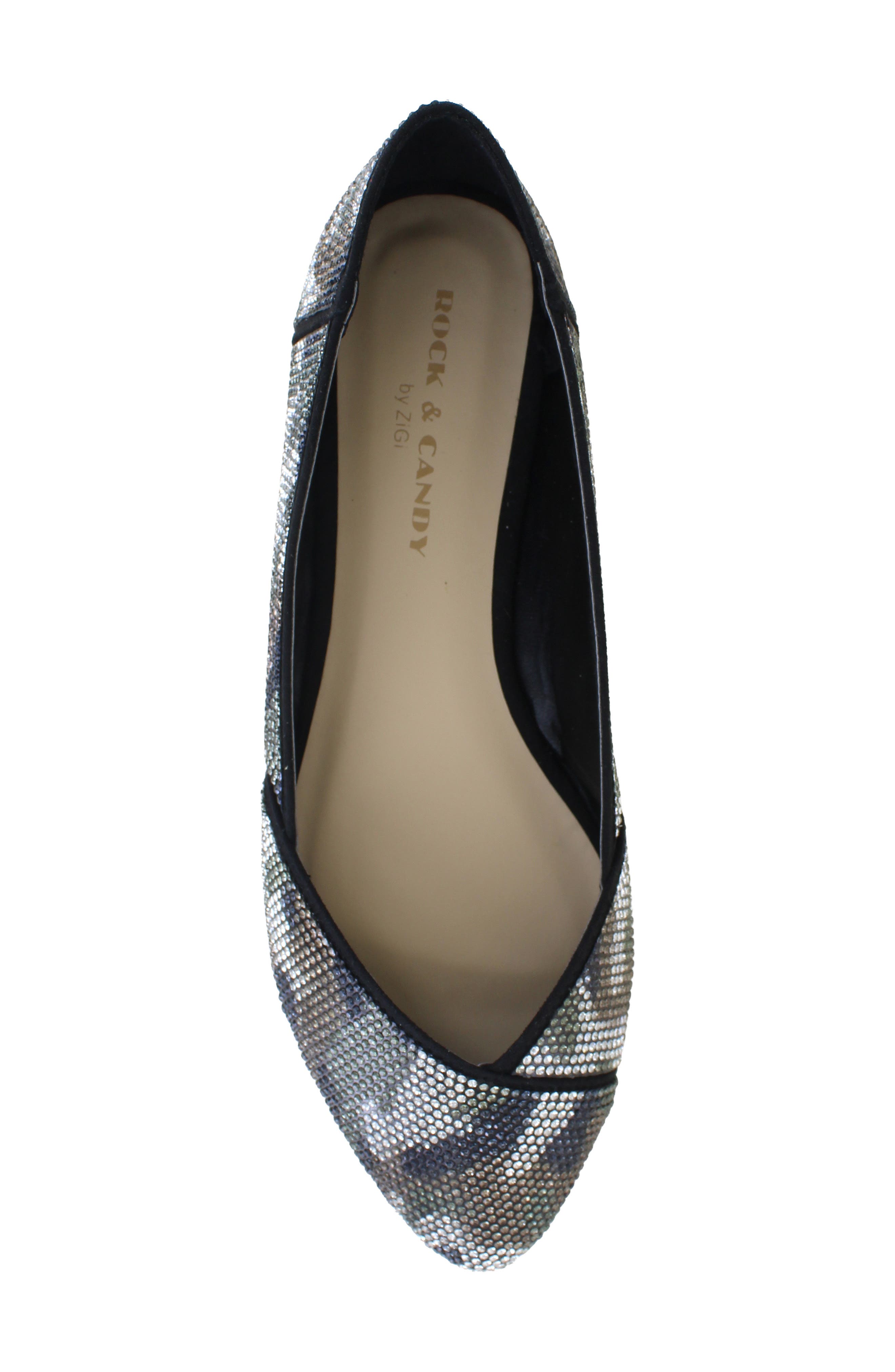 Teilan Pointed Toe Flat, Alternate, color, CAMO SUEDETTE - CMOSD