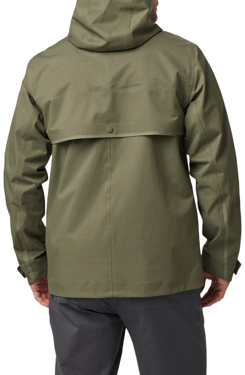 Vuori Tuuli Waterproof Hooded Rain Jacket, Alternate, color, Dark Metal