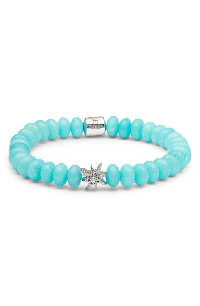 Anzie Boheme Bracelet, Main, color, Silver/ Amazonite