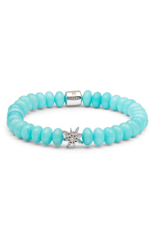 Anzie Boheme Bracelet in Silver/Amazonite 