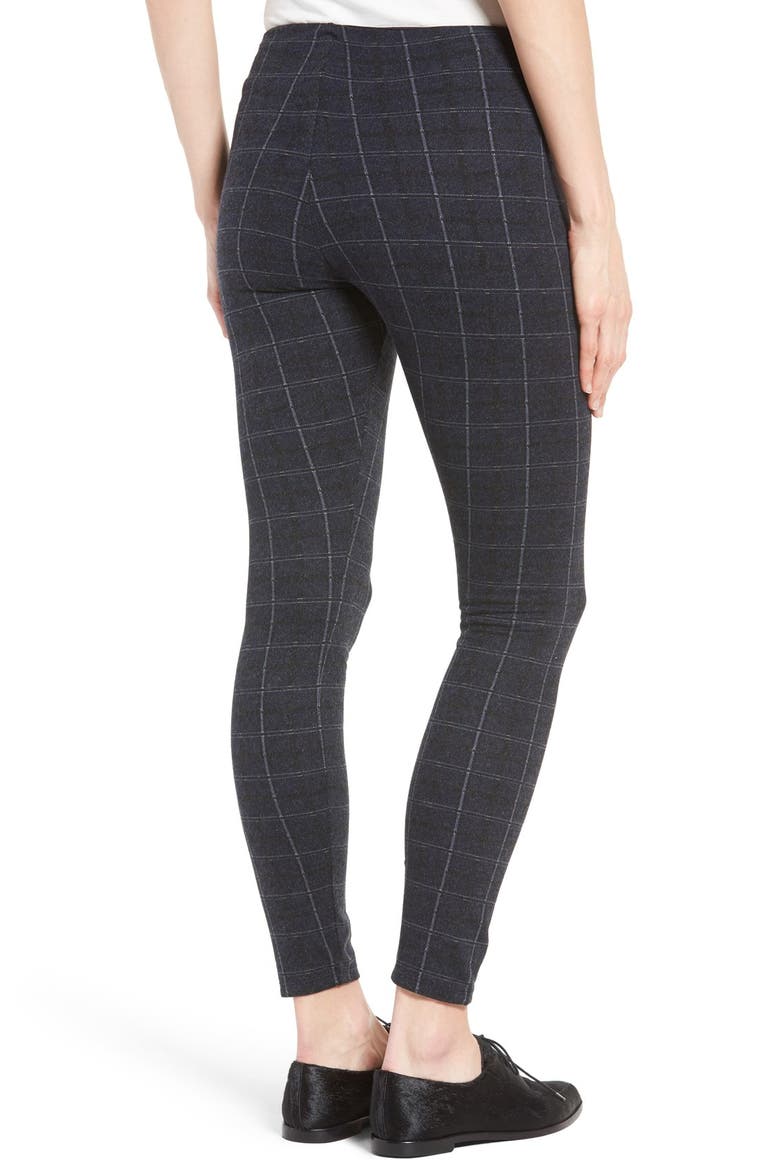 Lyssé 'Arbor' Leggings, Alternate, color, WINDOWPANE