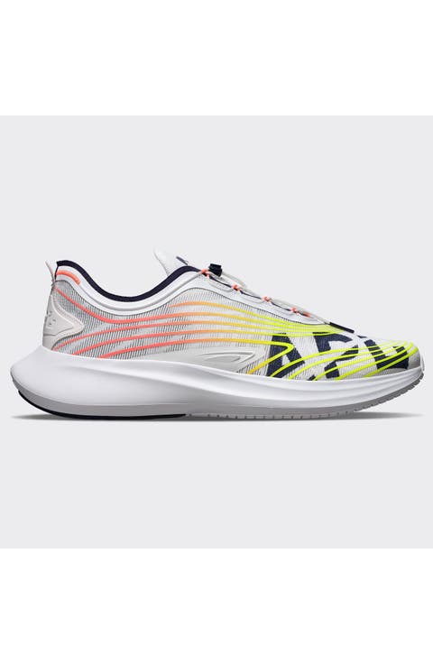 Women's APL Veil White Energy Laser Red Sneaker