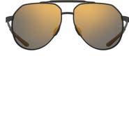 Under Armour Honcho 60mm Aviator Sunglasses