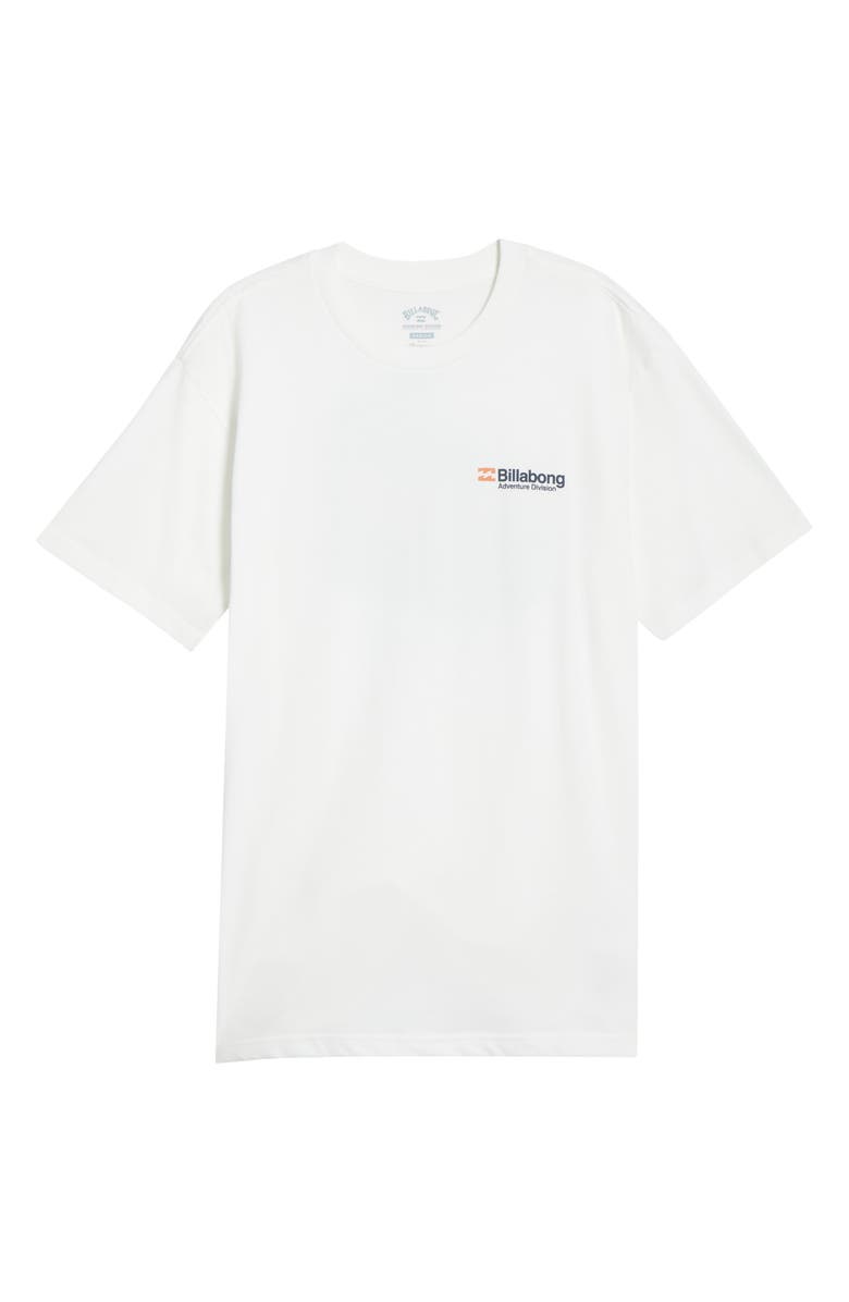 Billabong Abandon Adventure Division Graphic T-Shirt, Alternate, color, Off White
