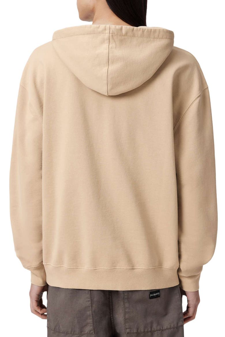 Xander Cotton Hoodie, Alternate, color, SUNSET BROWN