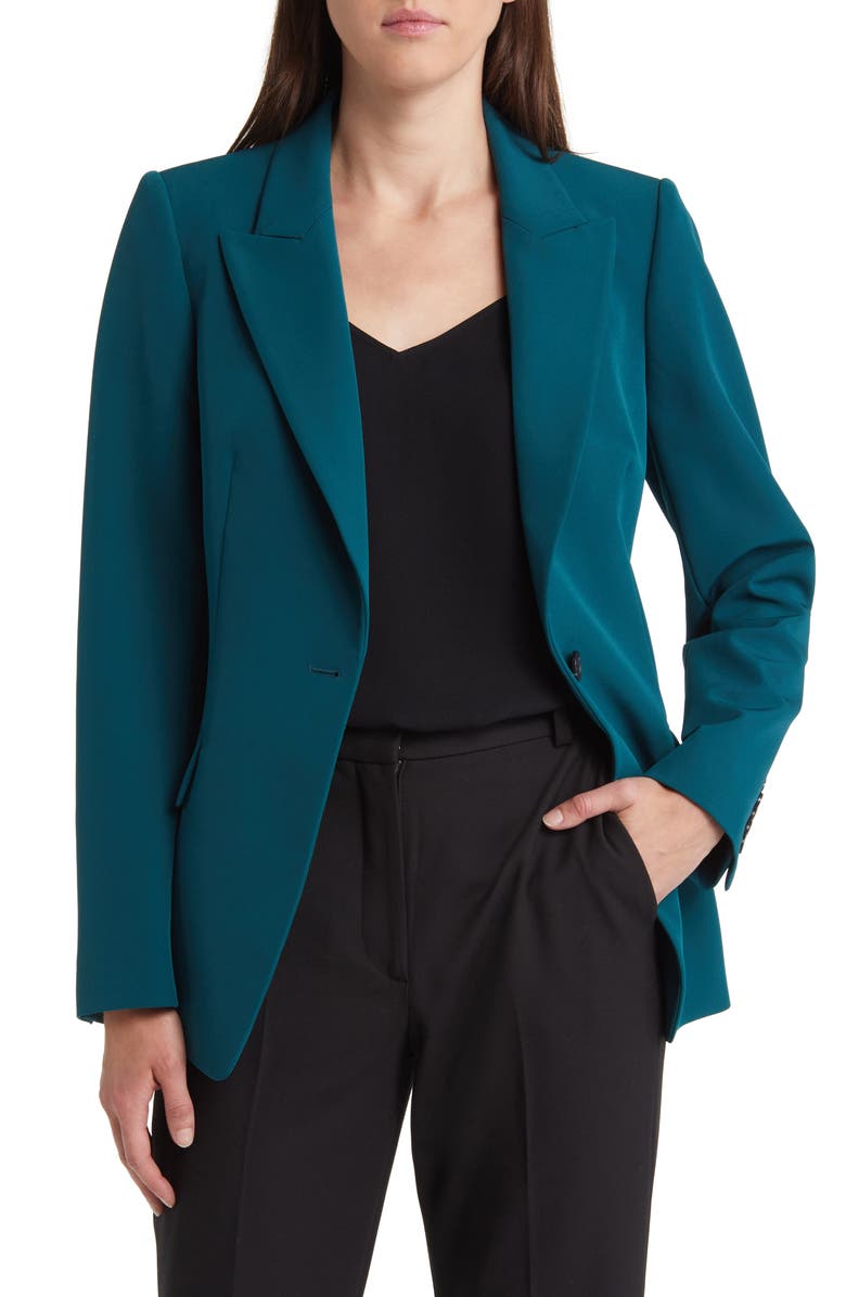 KOBI HALPERIN Jordi Twill Jacket, Main, color, Sea Moss