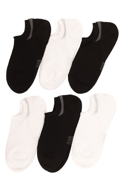 Assorted 6-Pack Super No-Show Socks