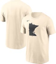 Nike Men's Nike Cream Minnesota Twins Camo Logo T-Shirt