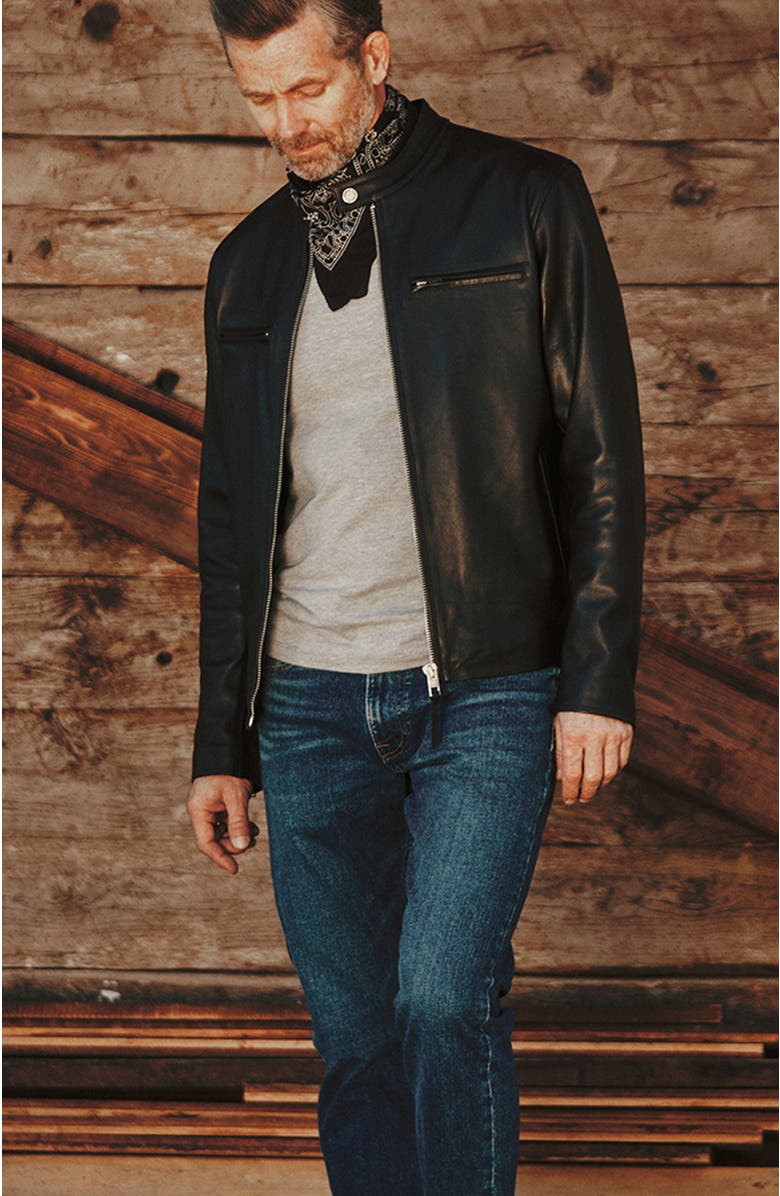 Last Wolf WHEELER PEAK RACER JACKET, Alternate, color, Black