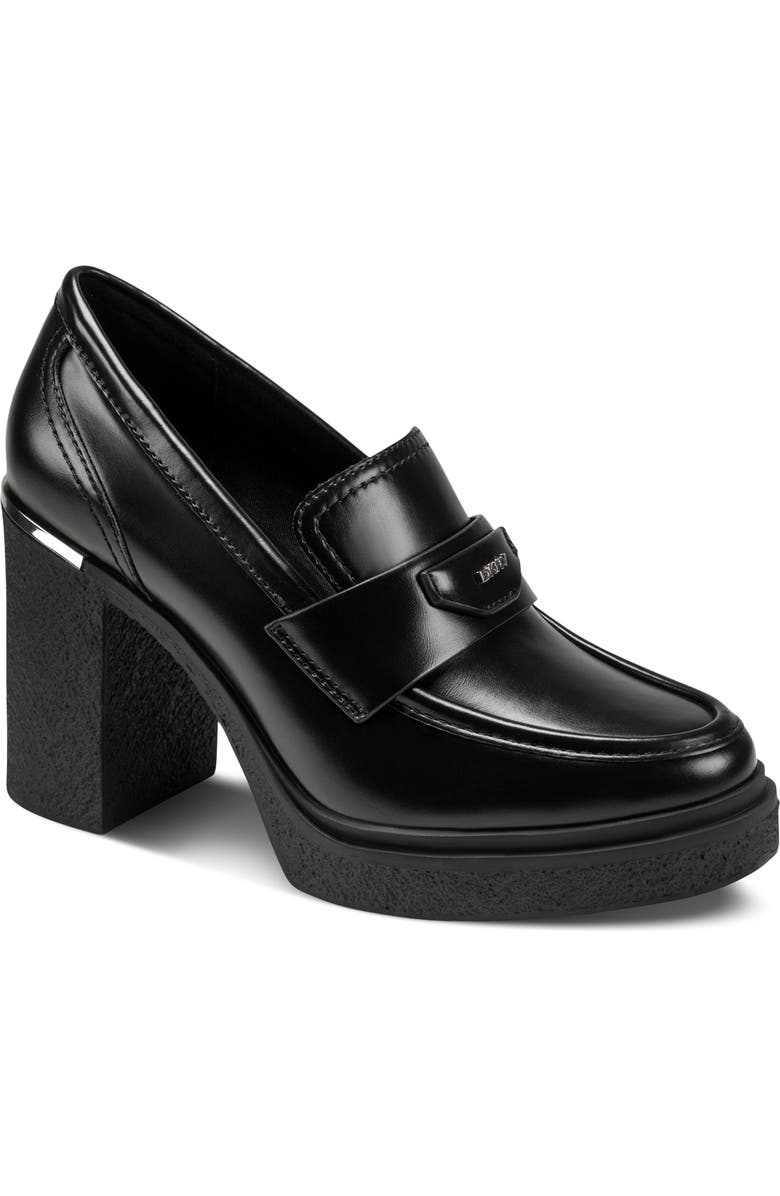DKNY Tafani Block Heel Loafer, Main, color,