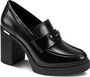 DKNY Tafani Block Heel Loafer