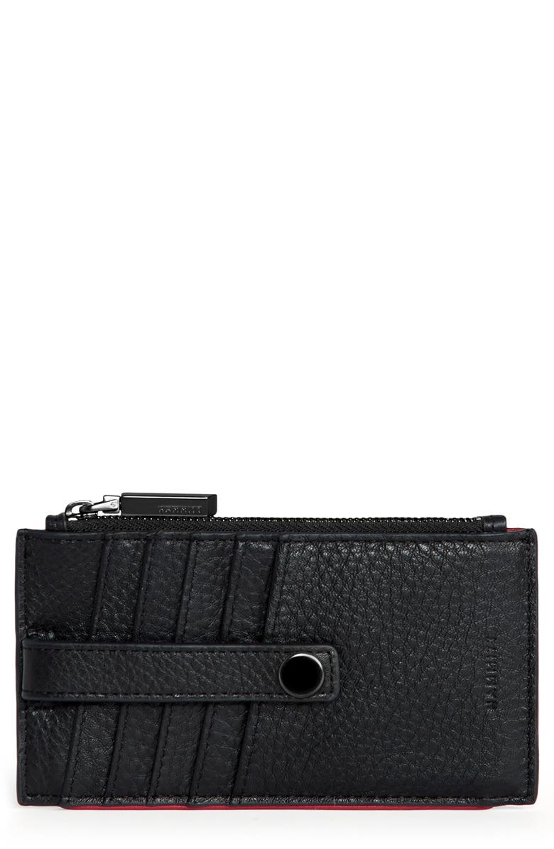 HAMMITT 210 West Wallet, Main, color, Black/ Gunmetal