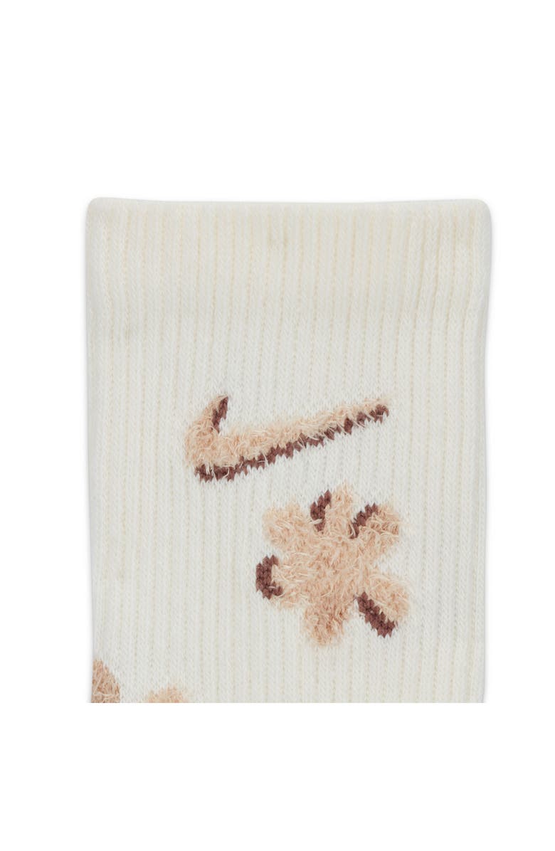 Nike Assorted 2-Pack Dri-FIT Everyday Plus Flower Power Cushioned Crew Socks, Alternate, color, 
