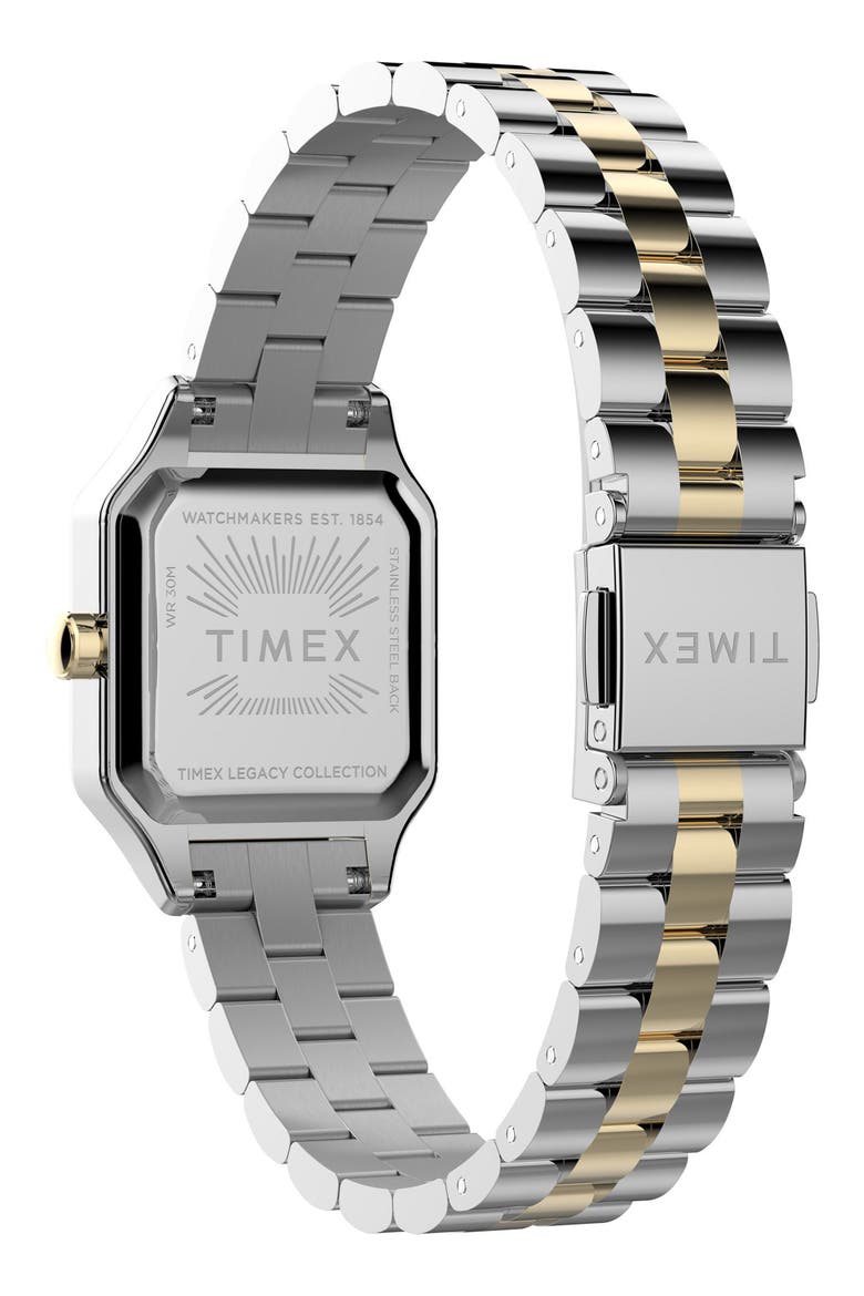 TIMEX レガシー アディソン Legacy Addison Two-Tone Bracelet Watch, 23mm (Women) | Nordstrom