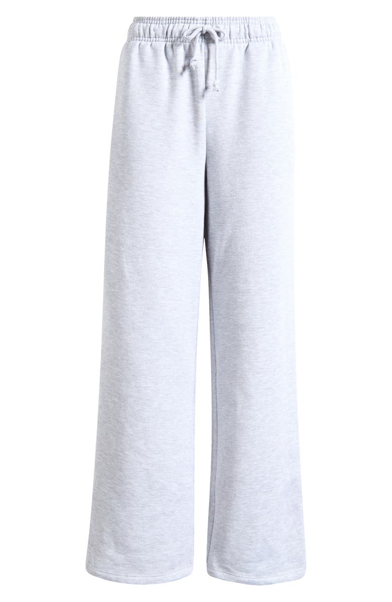 Topshop Straight Leg Sweatpants, Alternate, color, Grey