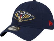 New Era Men's New Era Navy New Orleans Pelicans Team 2.0 9TWENTY Adjustable Hat