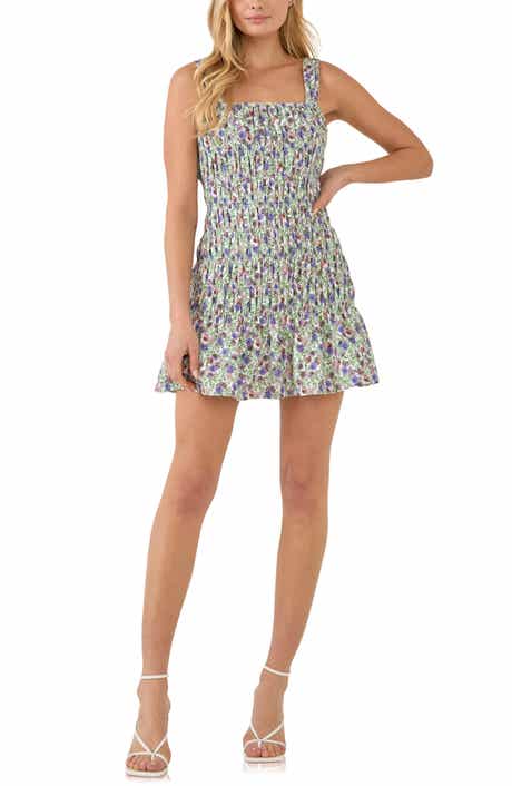 Endless Rose Floral Smocked Minidress