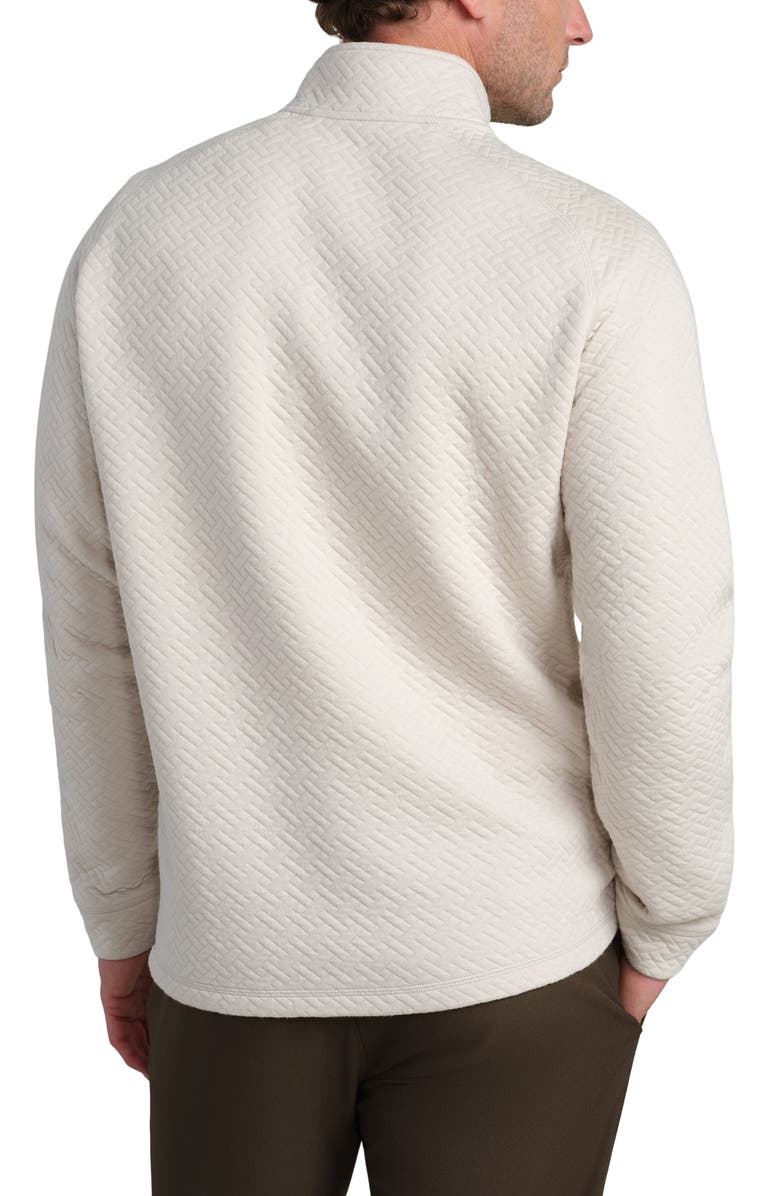 Rhone Weekend Quilted Pullover, Alternate, color, Stone