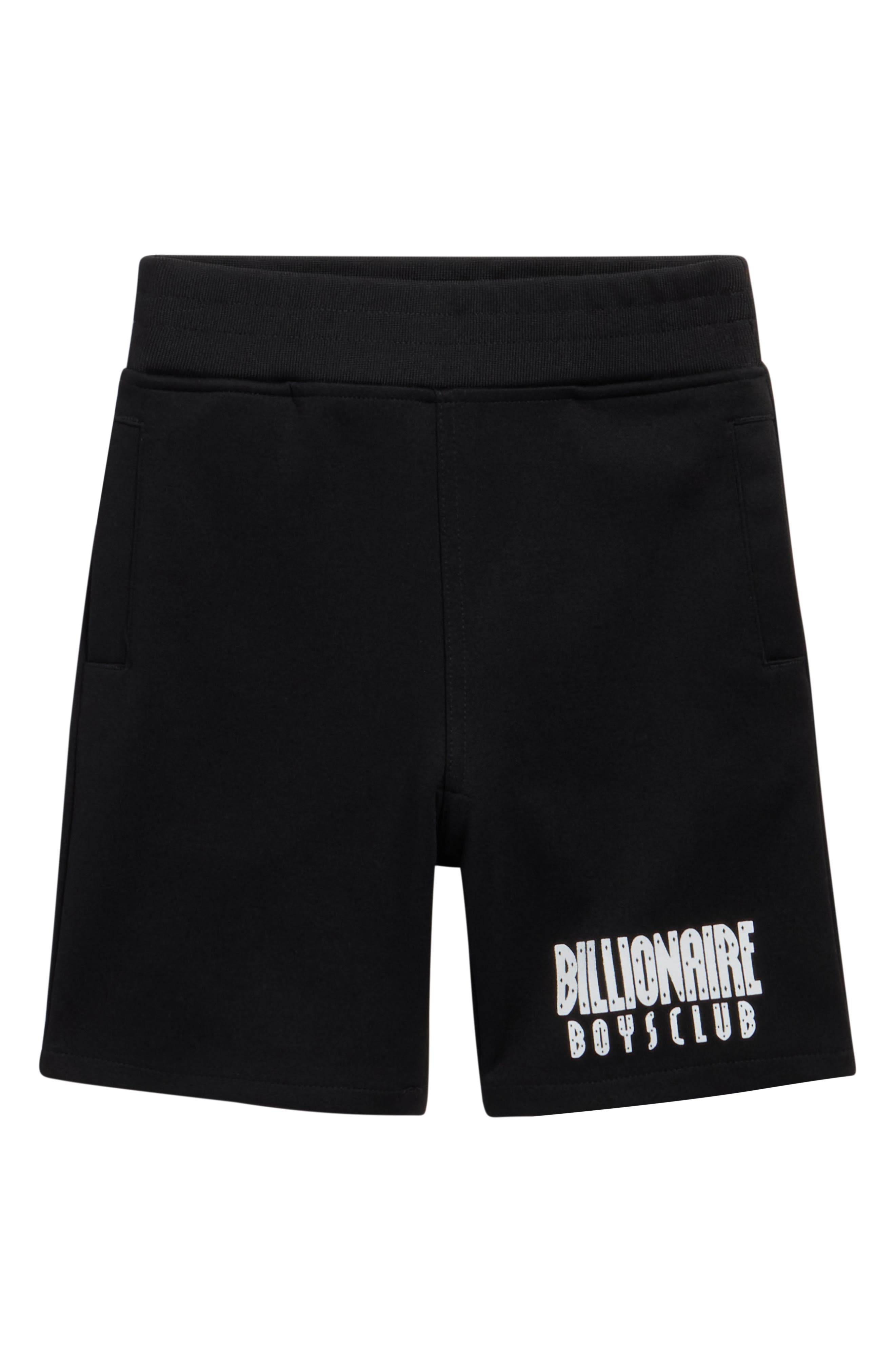 Billionaire Boys Club Kids' Straight Font Logo Sweat Shorts