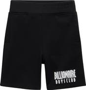 Billionaire Boys Club Kids' Straight Font Logo Sweat Shorts