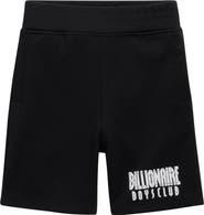 Billionaire Boys Club Kids' Straight Font Logo Sweat Shorts