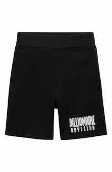 Billionaire Boys Club Kids' Straight Font Logo Sweat Shorts