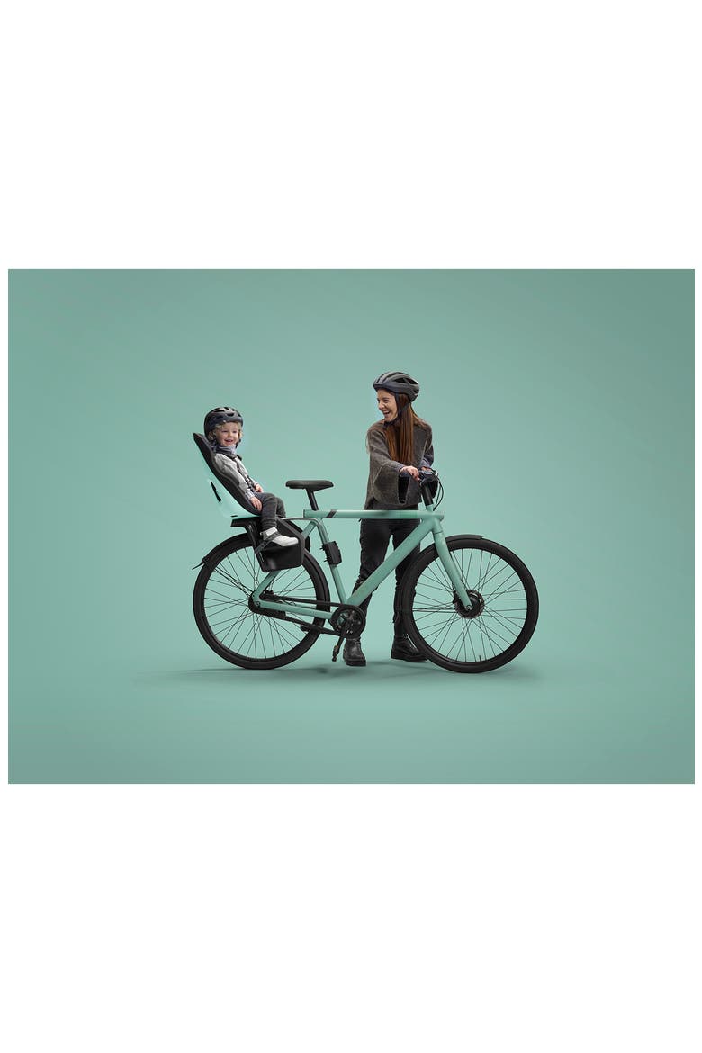 Yepp Nexxt2 Maxi Frame Mount Child Bike Seat, Alternate, color, DEEP TEAL/ MINT LEAF