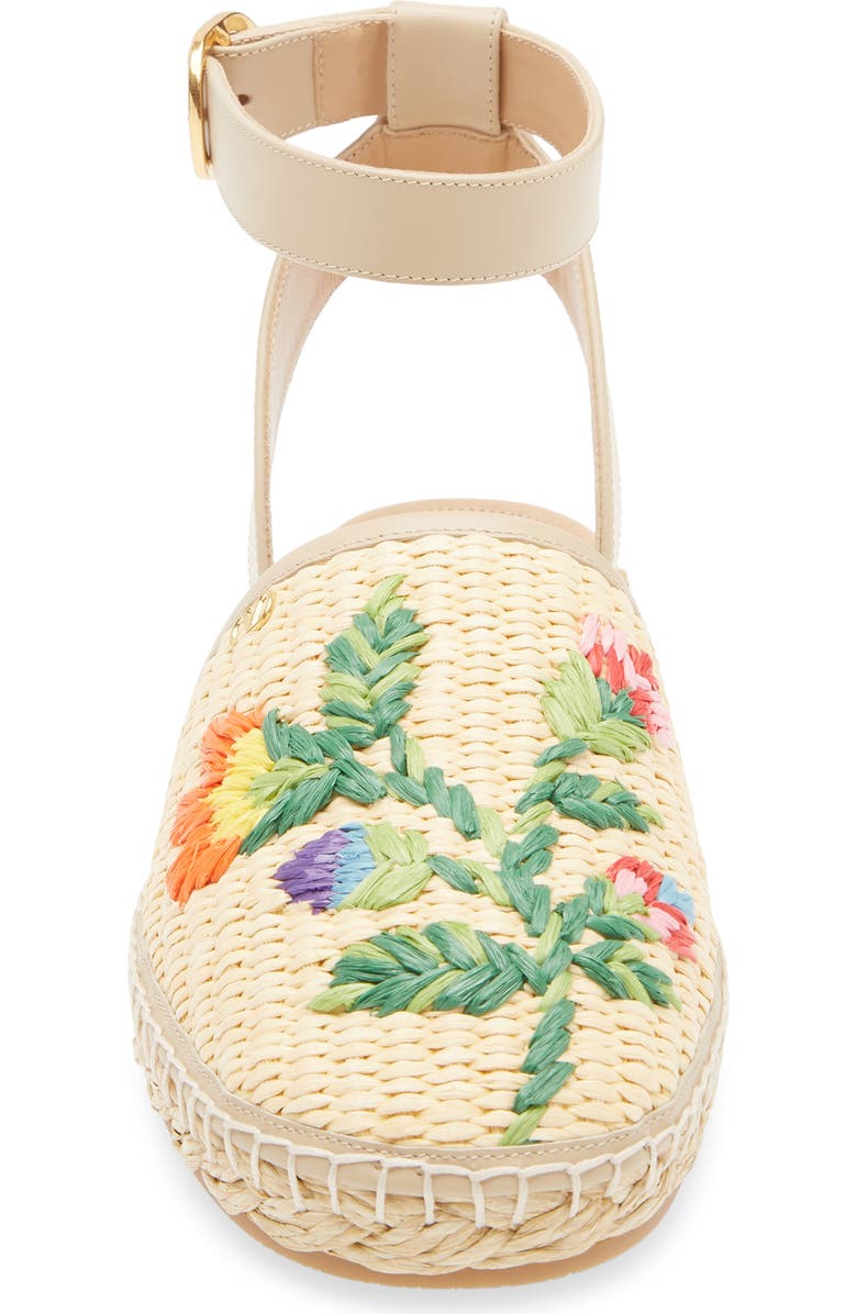 Valentino Garavani Bribri Ankle Strap Espadrille, Alternate, color, Natural